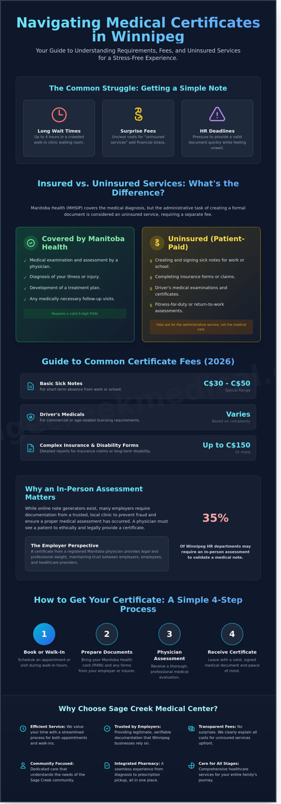 Medical Certificates in Winnipeg: The Complete 2026 Patient Guide
