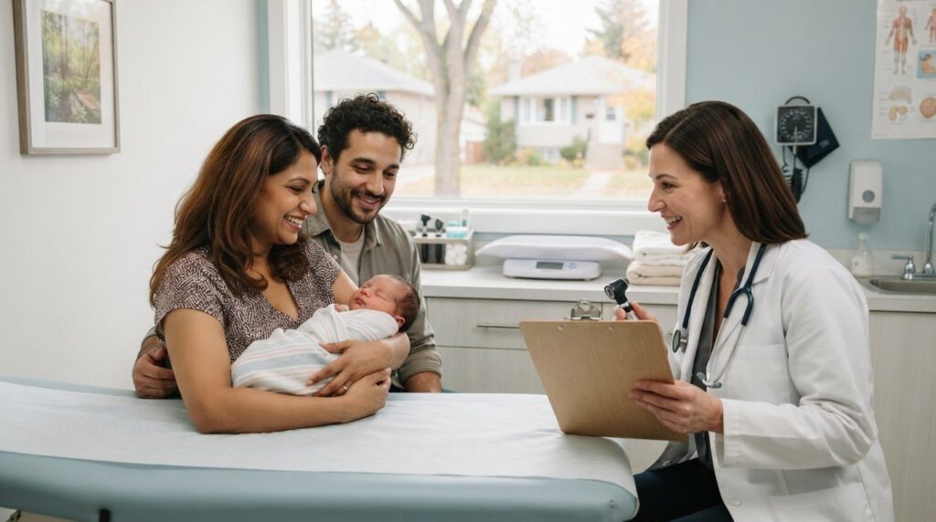 Newborn Checkup in Winnipeg: What to Expect at Your Baby’s First Visit